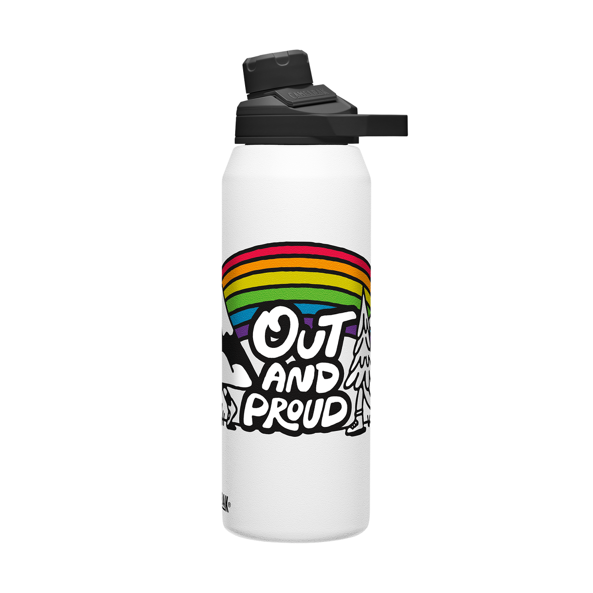 chute-mag-32-oz-water-bottle-insulated-stainless-steel-plus-cleanup-kit-pride-collection-limited-edition-e7 xhvxlhasbo