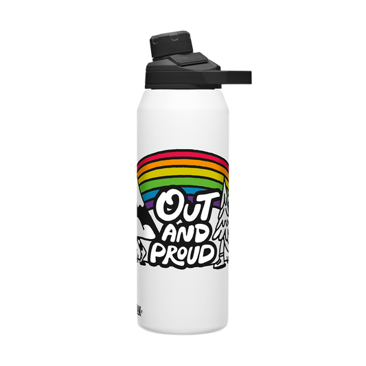 chute-mag-32-oz-water-bottle-insulated-stainless-steel-plus-cleanup-kit-pride-collection-limited-edition-e7 xhvxlhasbo